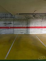 Parking en el centro de Calella de Palafrugell