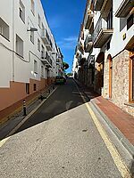 Parking in the center of Calella de Palafrugell