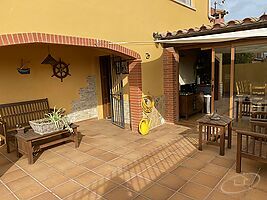 Casa unifamiliar con patio y piscina en Calella de Palafrugell